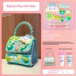 New handbags/handmade toys/cream glue accessories material bag diy/messenger bag/girl bag/gift